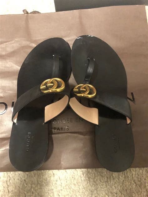 how to tell authentic gucci sandals|authentic Gucci sandals women.